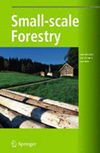 Small-Scale Forestry雜志封面